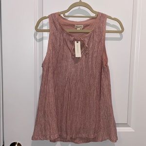 Anthropologie Blush Tank